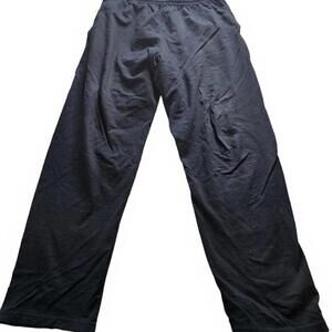 Jerzees Black Cotton Lounge Pants Size Large